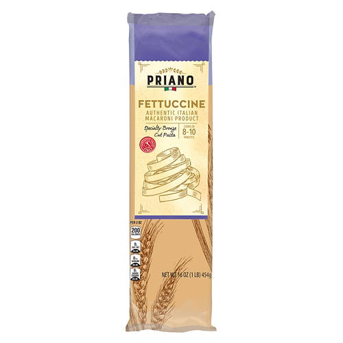 Priano Bronze Cut Fettuccine, 1 lb